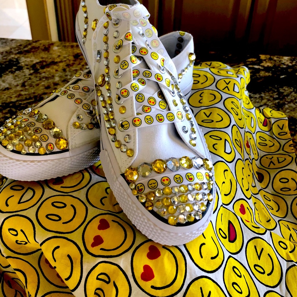 Emoji Bling Shoes
